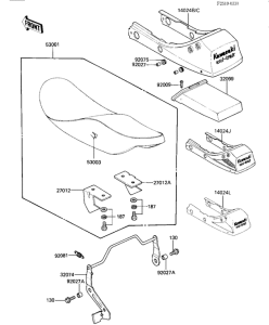 KZ1100 Пружина