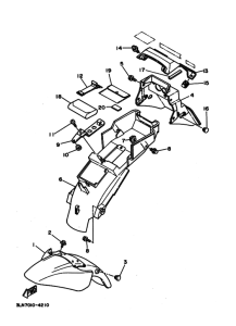  Крыло переднее зеленое