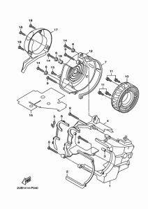 XC125SR エアシユラウド & フアン