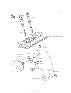 KLE650 Система зажигания