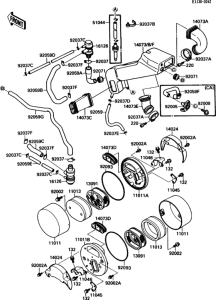 VN1500 Air cleaner(1 / 2)
