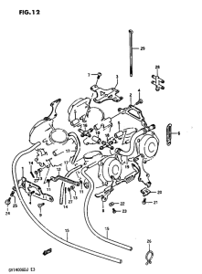 GV1400 Карбюратор fittings