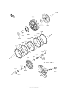 EX300 Сцепление