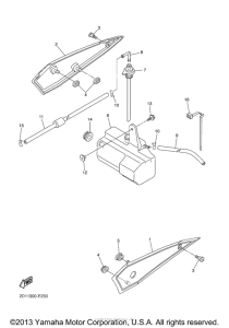 FZS10XCGY Боковые обтекатели