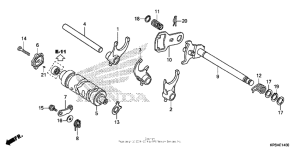  Вилка переключения передач
