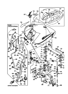 XV1700A XV17AV Tank fuel
