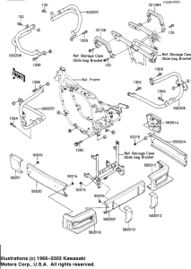 ZN1300 Engine low cover assy zincated