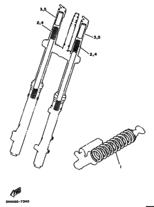 YZ250 YZ250U Генератор