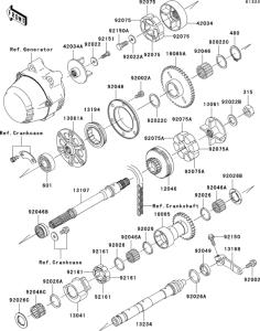 ZR1200 Валансирный вал