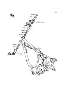 BJ250LFFA フレーム