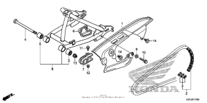 CRF50F Маятник