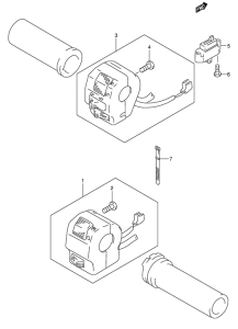 VS800 Рулевой переключатель