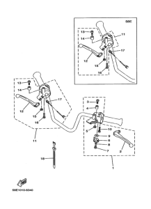 YB50 ﾊﾝﾄﾞﾙｽｲﾂﾁ. ﾚﾊﾞｰ