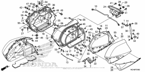 GL1800 Боковые кофры