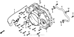 GL650I Кожух трансмиссии