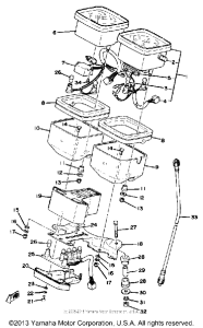 XS1100E Speedometer-tachometer