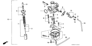 XL185 Carburetor assy