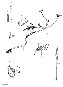 TS250 Жгут проводов