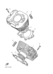 XV535 Цилиндры