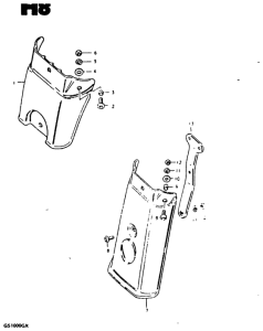 GS1000 Заднее крыло extension