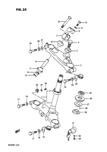 DR200 Траверса нижняя