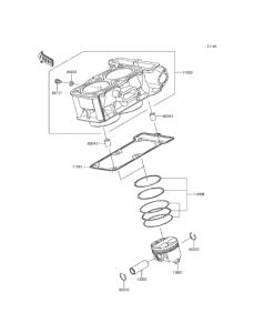 ER250 シリンダ / ピストン