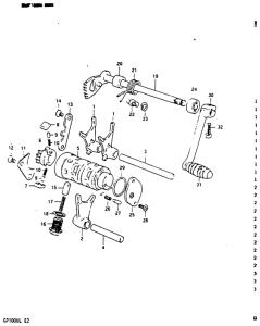 GP100 Переключение передач