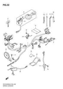 DR-Z400 Жгут проводов