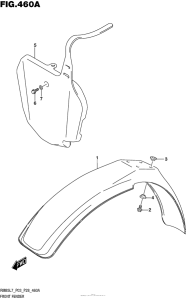 RM85 Переднее крыло