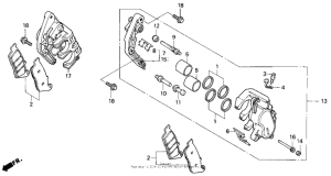  Передний суппорт
