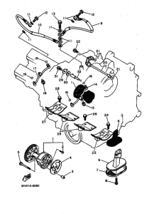 FZR750R Маслонасос