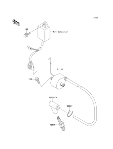 KX500 Система зажигания