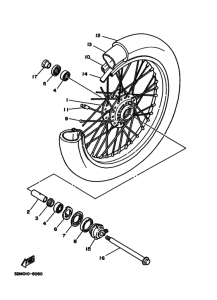 XV250 Transom + tube