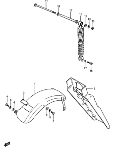 CS125 Заднее крыло