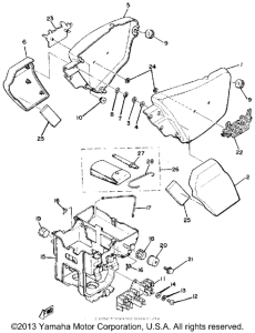 XS850SG Side cover tool