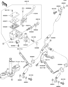  Главный тормозной цилиндр