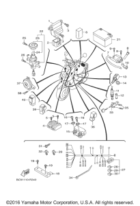 YW125 Электрика 1