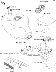 ZX900 Лейбл предостережения