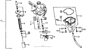 XL125 Carburetor (2) 76-78