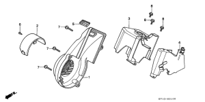 SA50 Fan cover / shroud