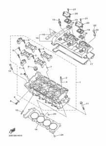 XJ6S Головка цилиндров