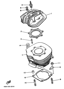 WR500ZD Цилиндры