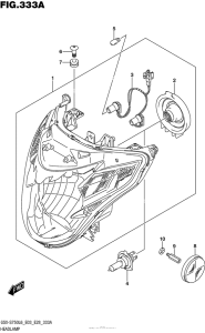 GSX-S750 (ABS) Фара