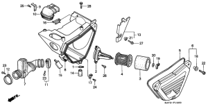 NX125 Воздухоочиститель