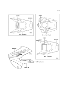 KX65 Лейбл предостережения