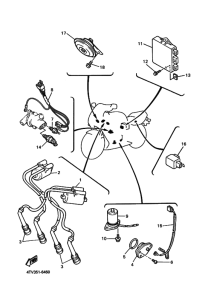 YZF600R Equipo electrico