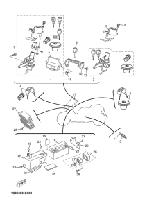 YP125R Электрика 1