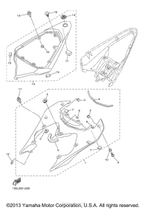 YZF-R6 Боковые обтекатели