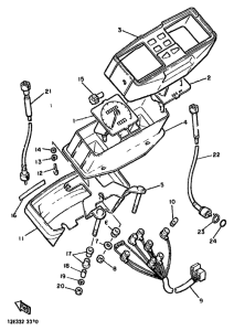 XS400 Speedometer. tachometer