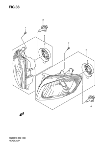 AN650 (ABS) Фара